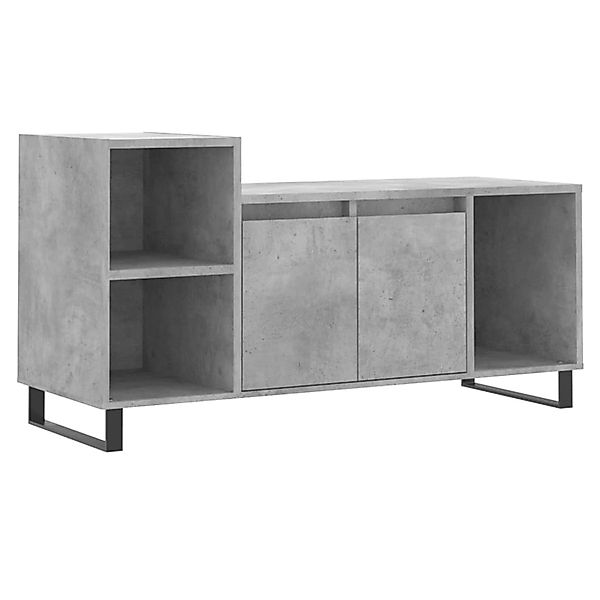 VidaXL TV-Schrank Betongrau 100x35x55 cm Holzwerkstoff  Modell 5 günstig online kaufen