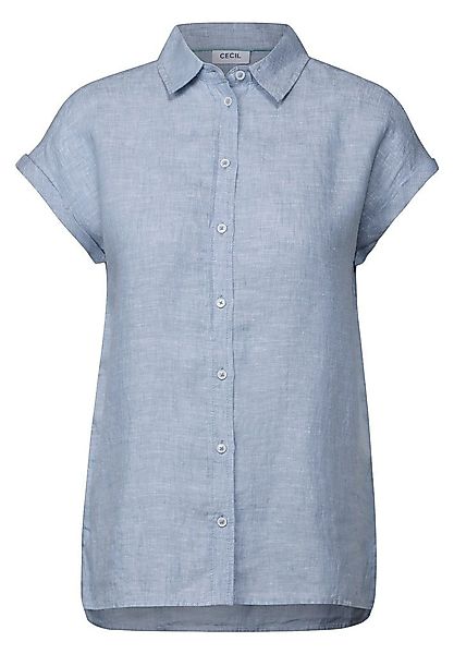 CECIL Blusenshirt LINEN_ Chambray Blouse günstig online kaufen