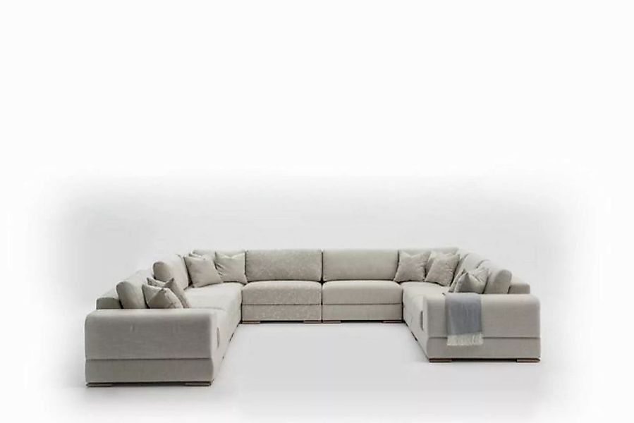 JVmoebel Ecksofa Luxus Ecksofa U-Form Sofa Design Möbel Wohnlandschaft, Mad günstig online kaufen