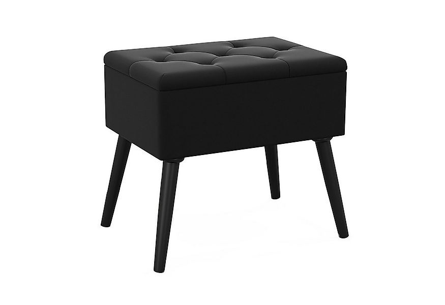 COSTWAY Truhenbank, Schminkhocker gepolstert mit Stauraum, Holz günstig online kaufen