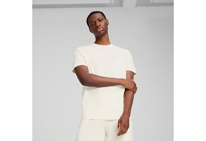 PUMA T-Shirt ESS ELEVATED TEE Kurzarmdesign, Rundhalsausschnitt, aus Baumwo günstig online kaufen