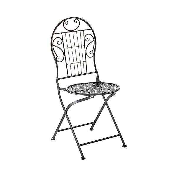 Kobolo 4-Fußstuhl Gartenstuhl Metallstuhl Klappstuhl Metall günstig online kaufen