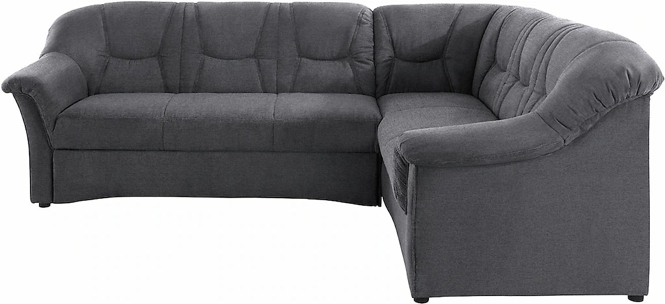DOMO collection Ecksofa "Sarafina zeitlos&bequem, optional mit Federkern, B günstig online kaufen