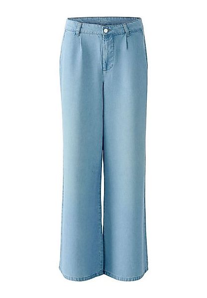 Oui Stoffhose Bundfaltenhose mid rise günstig online kaufen