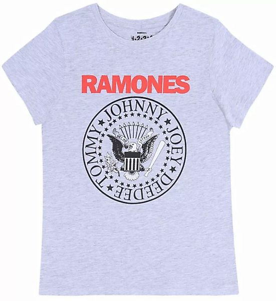 Sarcia.eu Kurzarmbluse Graues T-Shirt Ramones XS günstig online kaufen