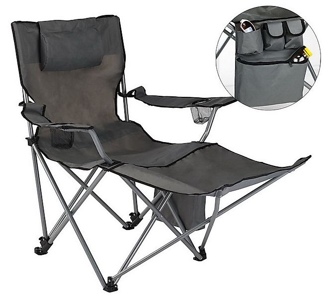 Haushalt International Armlehnstuhl Falt-Stuhl mit Fußablage günstig online kaufen