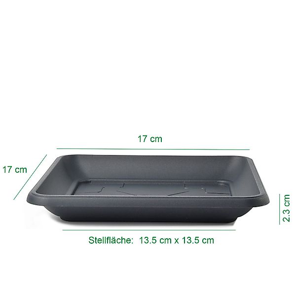 KAGM Blumentopfuntersetzer Untersetzer für Blumenkübel Blumentof günstig online kaufen