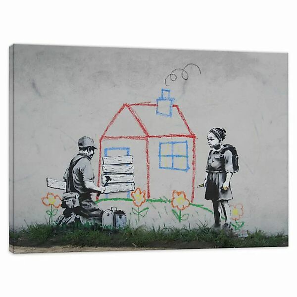 Wandbild Banksy Cancel Home Bilder Wohnzimmer günstig online kaufen