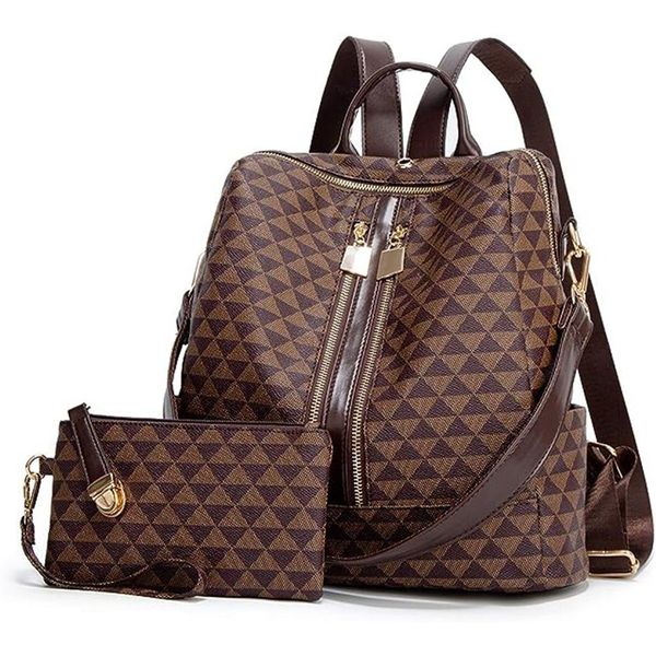 OKWISH Rucksack Laptoprucksack Schulrucksack Lederrucksack Reiserucksack günstig online kaufen