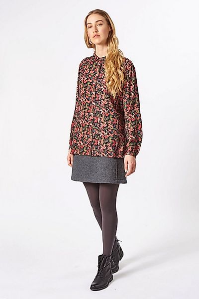 Himalaya Clothing Hemdbluse Edle Bluse Damen aus hochwertiger Viskose mit B günstig online kaufen