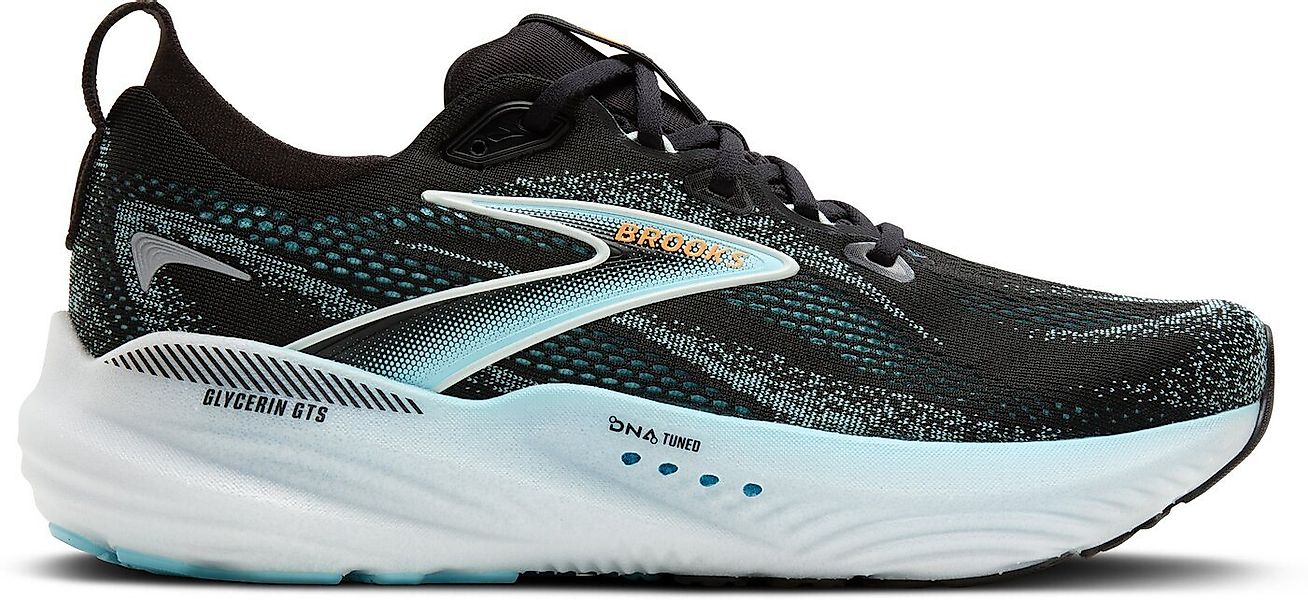 Brooks Glycerin GTS 22 BLACK/ATOMIZER/BLAZING ORANGE Laufschuh günstig online kaufen