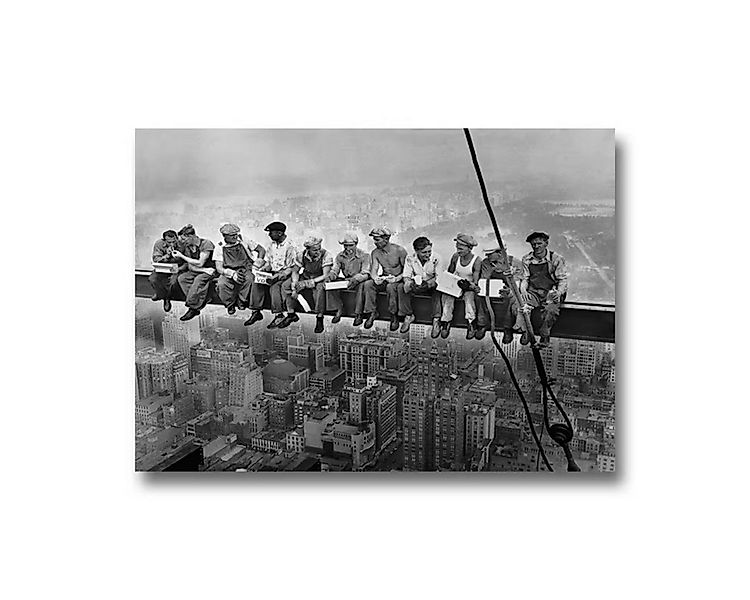 TPFLiving Kunstdruck (OHNE RAHMEN) Poster - Leinwand - Wandbild, Mittagesse günstig online kaufen