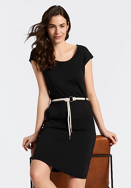 Ragwear Minikleid "LILITHE O" mit Taillen-Bindegürtel günstig online kaufen