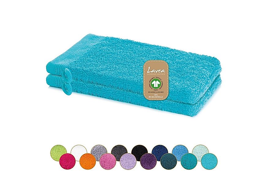 Lavea Waschhandschuh Bali Waschlappen 16x22 cm, Waschhandschuhe, kleine Han günstig online kaufen