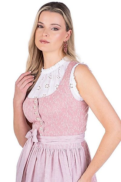 Hammerschmid Dirndl Dirndl lang 2tlg. - KOFLERSEE - rosa gemustert günstig online kaufen