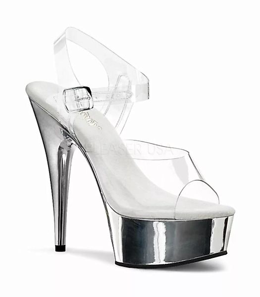 Plateau Sandalette DELIGHT-608 - Silber (Schuhgröße: EUR 35) günstig online kaufen