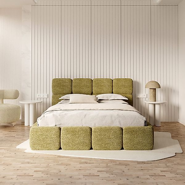 FDM Polsterbett CLOUDY Bettgestell Bett 140x200, günstig online kaufen
