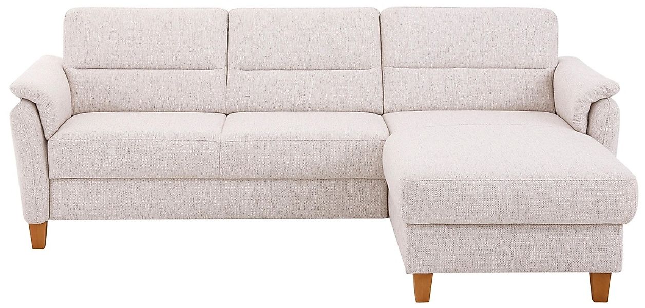 Home affaire Ecksofa »Palmera L-Form«, Federkern, wahlweise mit Bettfunktio günstig online kaufen