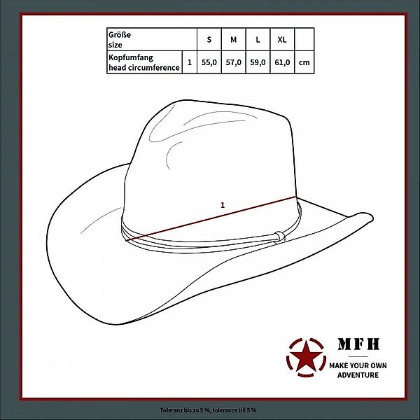 MFH Outdoorhut Buschhut (Schlapphut), oliv, mit günstig online kaufen