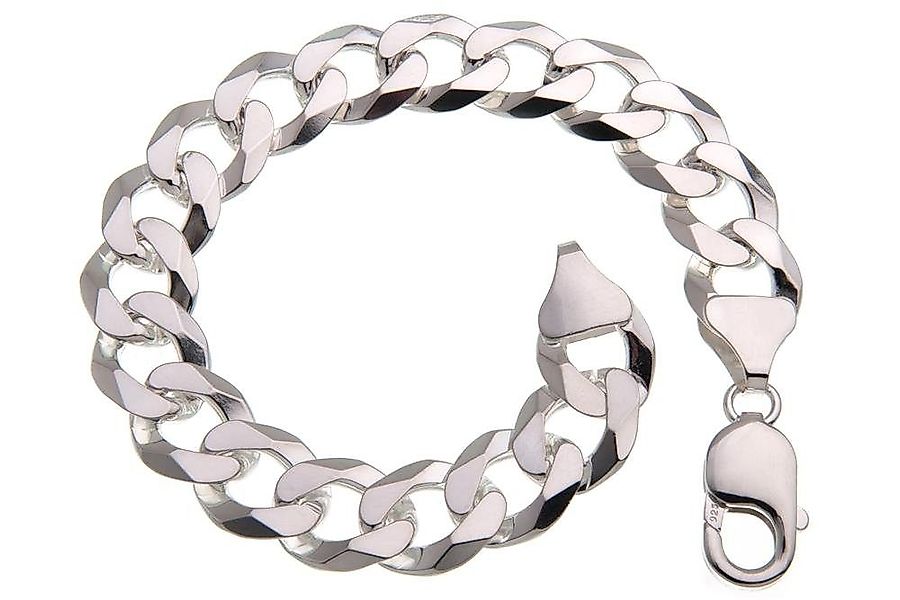 Silberkettenstore Silberarmband Panzerkette Armband 12mm - günstig online kaufen