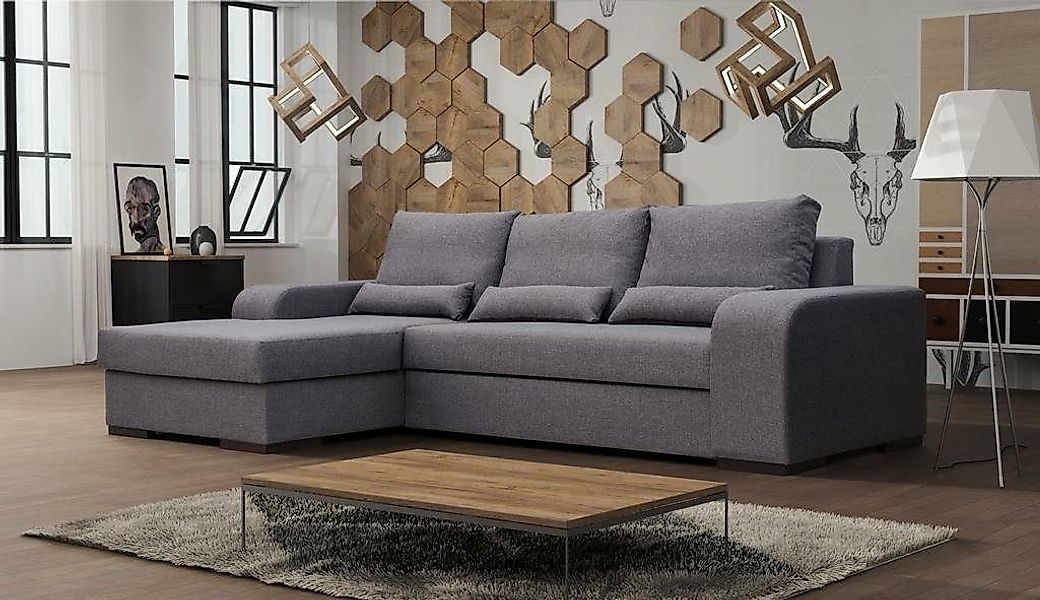 JVmoebel Ecksofa Sofa Schlafsofa Sofa mit Bettfunktion - Bettkasten Couch S günstig online kaufen