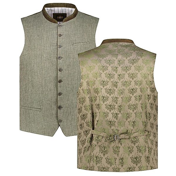 Hammerschmid Trachtenweste mit Leinen Farbe grün Größe: 74 günstig online kaufen