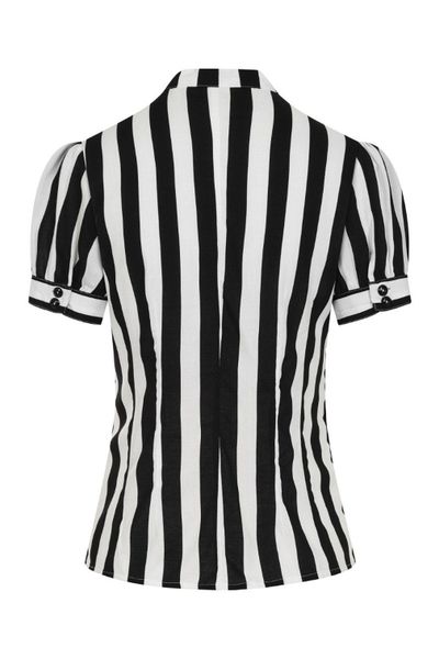 Hell Bunny Blusenshirt Juno Gestreift günstig online kaufen