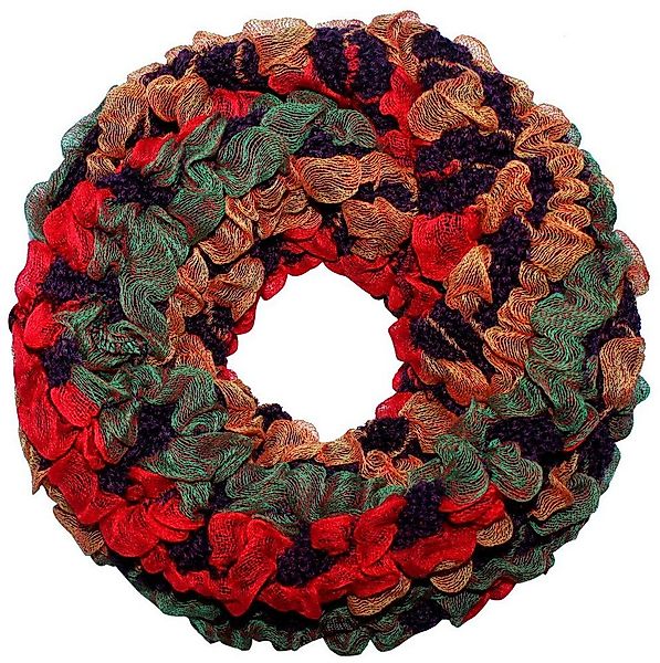 dy_mode Strickschal Bunte Schlauchschal Loop Schal Flauschig Rundschal Stri günstig online kaufen