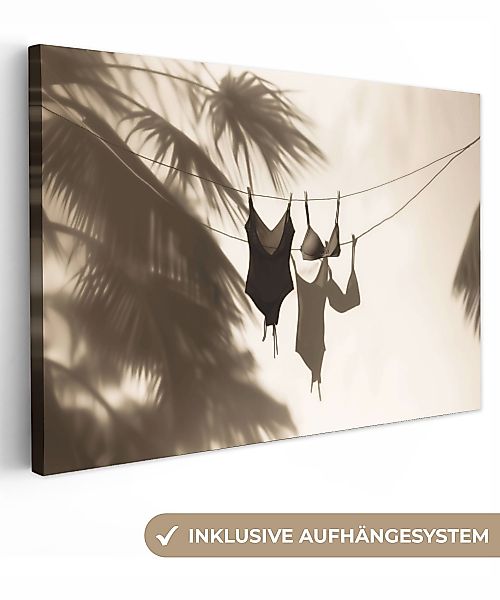 OneMillionCanvasses® Leinwandbild Bademode - Palmen - günstig online kaufen
