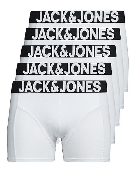 Jack & Jones Boxershorts Solid (5-St., 5er Pack) gute Passform durch elasti günstig online kaufen
