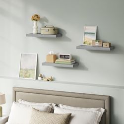 Woltu Wandregal, Set 3-tlg., Wandboard für günstig online kaufen