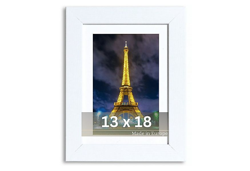 Victor (Zenith) Bilderrahmen Richter, Bilderrahmen Weiß 13x18 cm mit 10x15 günstig online kaufen