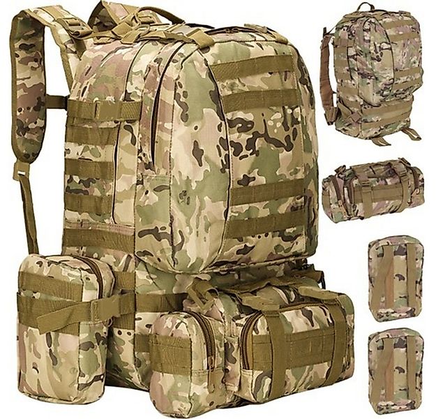 Trizand Reiserucksack Militärrucksack Touristenrucksack (Set, 1-tlg., abneh günstig online kaufen