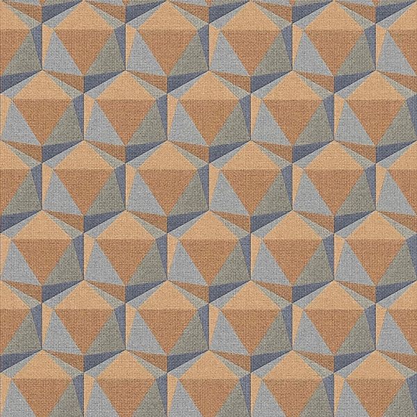 Bricoflor Bunte Tapete 60Er Jahre Retro Vliestapete Geometrisch Vlies Muste günstig online kaufen