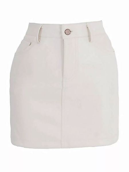 Freshlions Lederimitatrock Freshlions Leather Mini Skirt beige XL günstig online kaufen