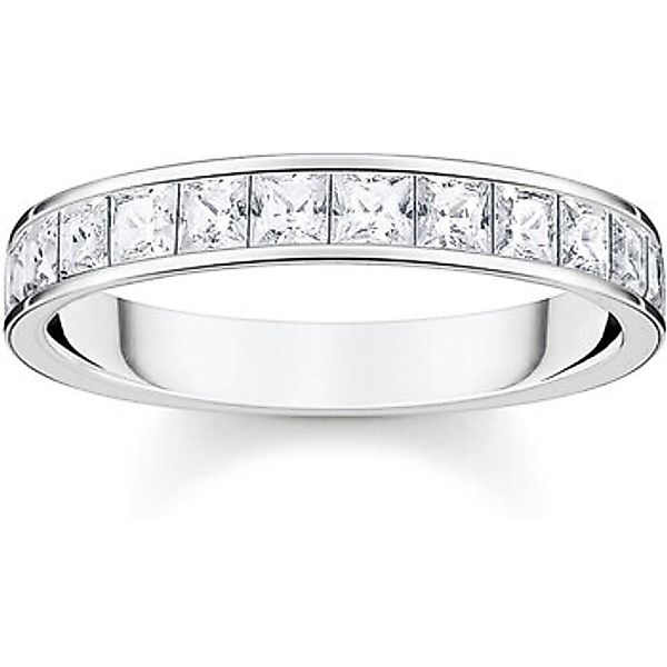 THOMAS SABO Silberring Weiße Steine Pavé günstig online kaufen
