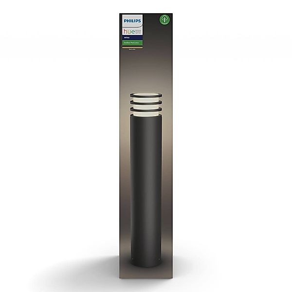 Philips Hue Lucca LED-Wegeleuchte, smart, schwarz günstig online kaufen