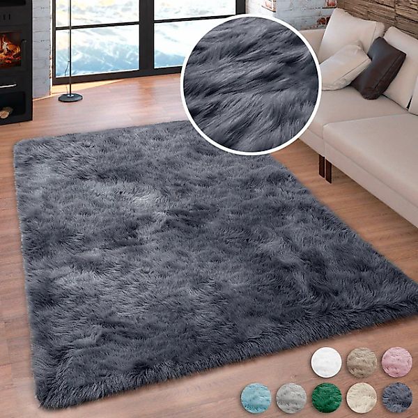 my home Hochflor-Teppich Valeria, Fellteppich, kuschelig, günstig online kaufen