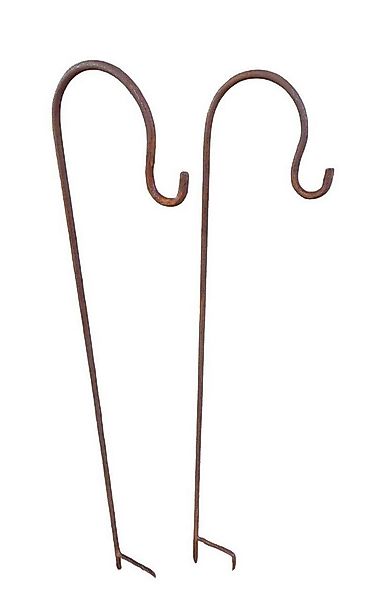 Deko-Impression Gartenstecker 2er-Set Gartenstab m. Haken Laternenhaken u. günstig online kaufen