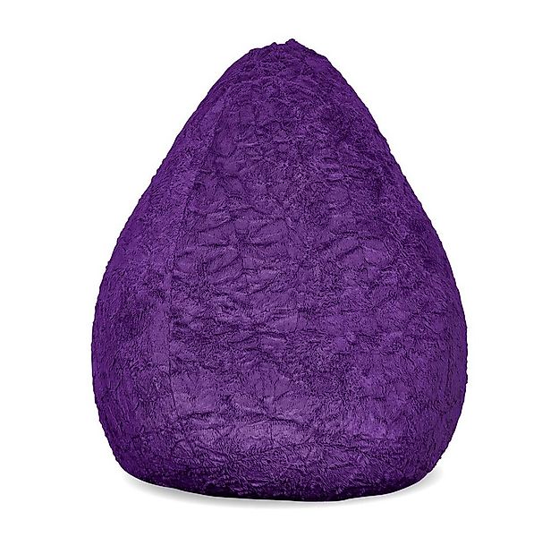 Lumaland Sitzsack Luxury Fluffy Gaming waschbar, Sitzkissen Bodenkissen wei günstig online kaufen