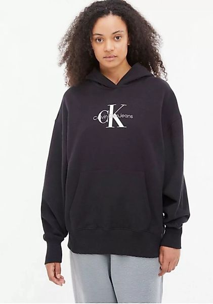 Calvin Klein Jeans Kapuzensweatshirt mit Kängurutasche günstig online kaufen