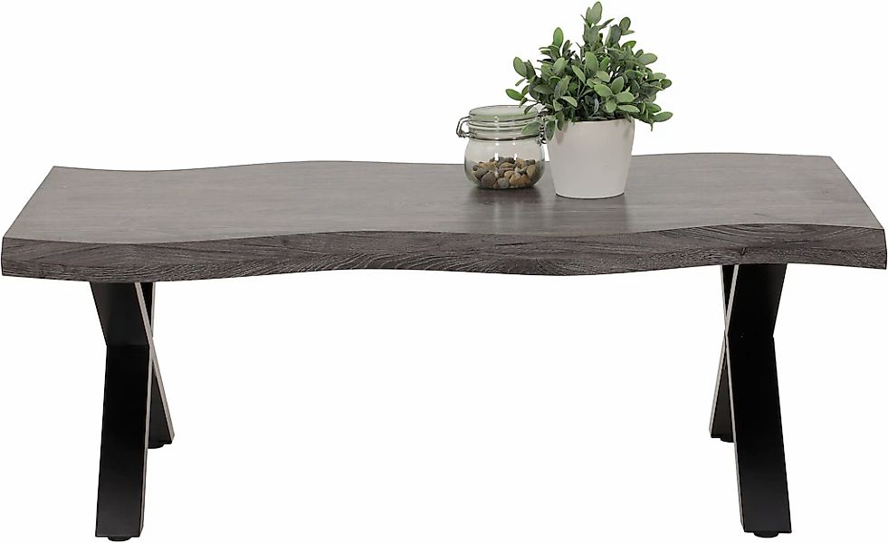 HELA Couchtisch "GERD" Baumkantenoptik, Breite 110 cm günstig online kaufen