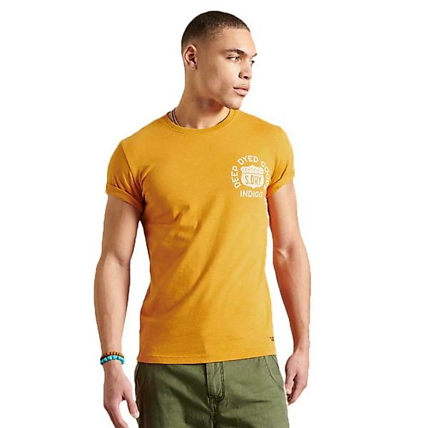 Superdry Workwear Graphic 220 Kurzarm T-shirt M Toasted Orange günstig online kaufen