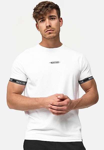 Indicode T-Shirt Lutzy mit dezentem Logoprint günstig online kaufen