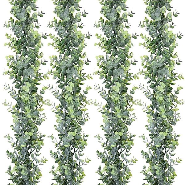 Kunstpflanze Künstliche Eukalyptus-Girlande, künstliche Ranken Gras, günstig online kaufen