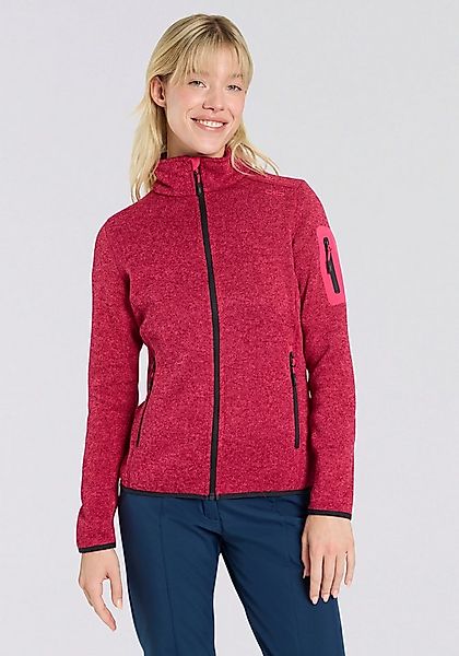 CMP Strickfleecejacke KNITTED MELANGE FLEECE WOMAN JACKET (1-St) Wärmeisoli günstig online kaufen
