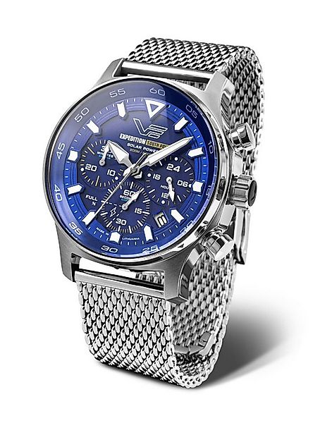 Vostok Europe Chronograph Expedition South Pole Solar 592A762-B 43 mm Milan günstig online kaufen