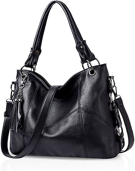 RAIKOU Handtasche Damen Schultertasche Henkeltasche Groß günstig online kaufen
