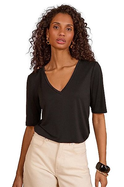 Love & Roses V-Shirt Love & Roses T-Shirt mit V-Ausschnitt, Regular (1-tlg) günstig online kaufen