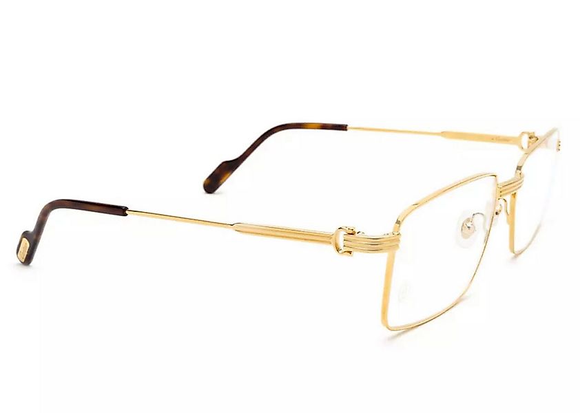Cartier Brillengestell Unisex Eyewear C-Decor Gold Brille Sonnenbrille, fra günstig online kaufen